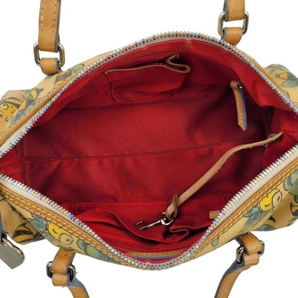 Vintage Dooney & Bourke Shoulder Bag Novelty Spelling Bumble Bee Whimsical - Picture 10 of 16